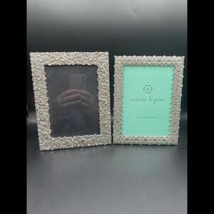 Set of 2 Nanette Lepore Bejeweled Picture Frames 5x7 in